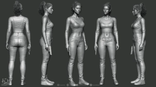 GTA 6 Lucia 3D Model By Hossein Diba 52 GTA 6 Lucia 3D Model By Hossein Diba 52