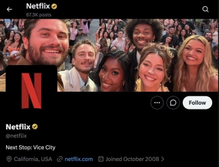 Official Netflix Bio Update: "Next Stop: Vice City"