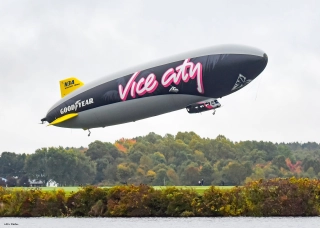 GTA 6 “Vice City” Goodyear Blimp Takes Flight